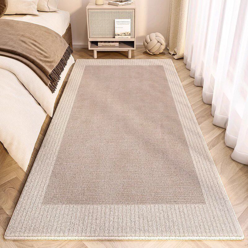德国床边毯卧室家用长条定制尺寸房间四季通用加厚毛绒可机洗地毯
