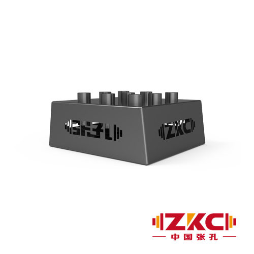 ZKC张孔力量举重杠铃杆九孔支架储存收纳放置架9孔存放插盘收纳架