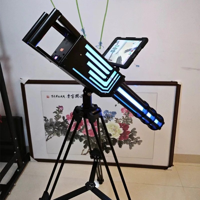 共享3D体验AR枪击王游戏机网红加特林游戏机VR实景户外摆摊