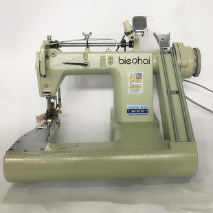 927双针雨披埋夹机 工业缝纫机高效节能 928三针厚料曲腕机