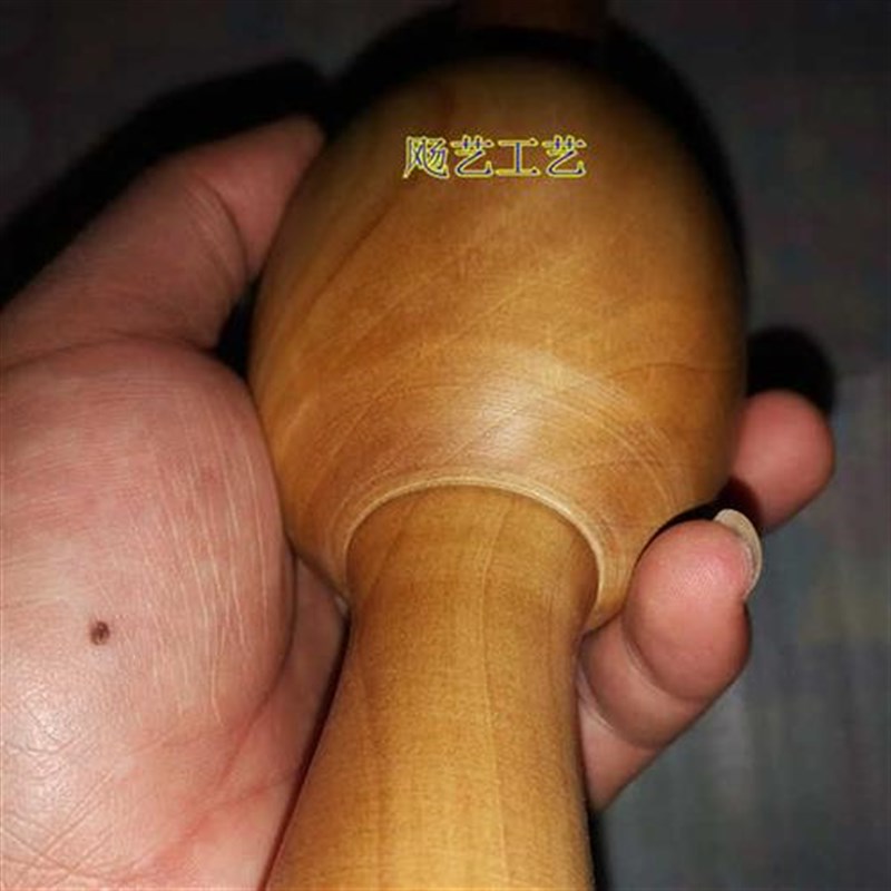 固定一体烧麦锤走锤做烧麦皮擀面杖烧麦槌固定轴式擀面杖