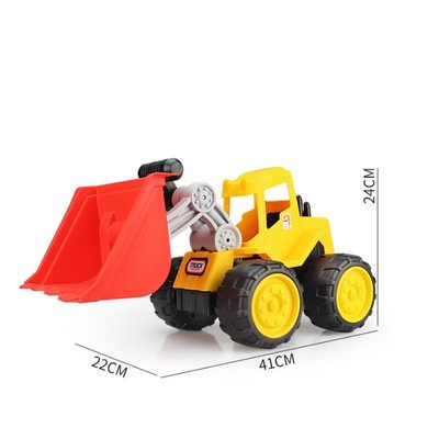 大号厚实沙滩车儿童翻斗挖掘机工程车玩具推土机儿童玩具