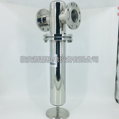 10公斤耐压 304不锈钢精密过滤器 DN100PN16国标法兰接口过滤器