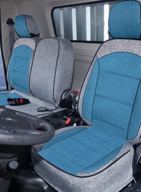 福田瑞沃es3亚麻座套奥铃cts捷运速运领航m6欧航欧马可s3货车坐垫