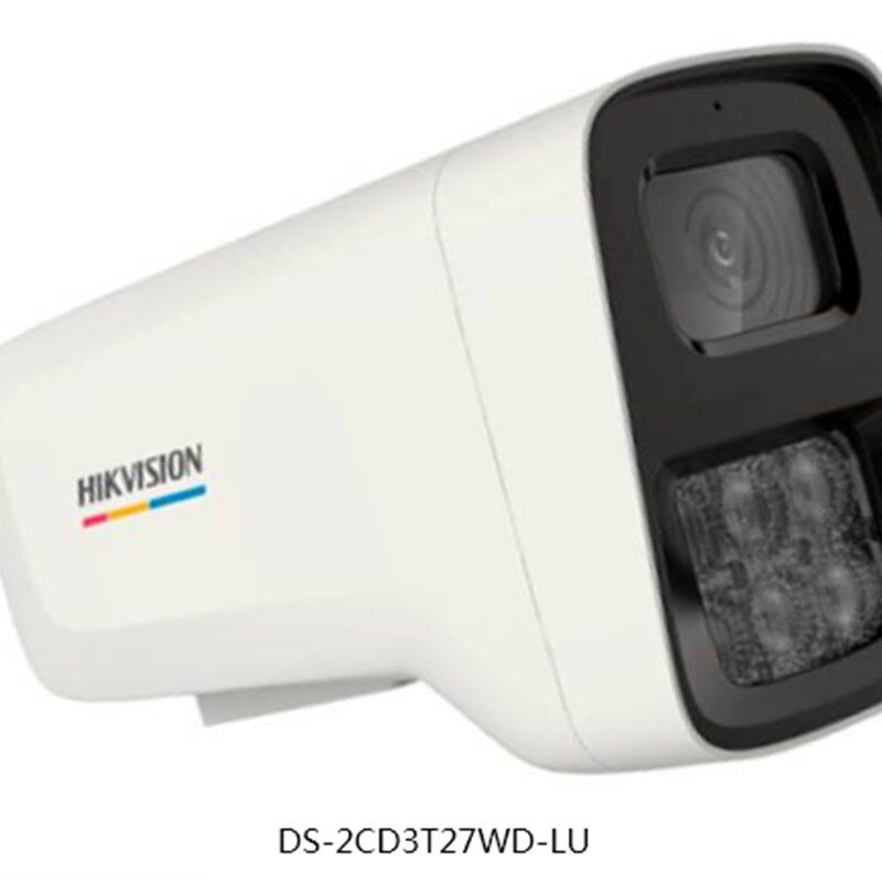 海康威视 DS-2CD3T27WD-LU 200万臻全彩筒形网络摄像机