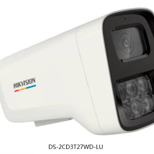 海康威视 DS-2CD3T27WD-LU 200万臻全彩筒形网络摄像机