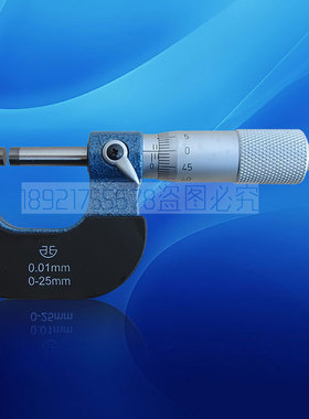 正品青量外径千分尺0-25*0.01mm机械千分尺 合金测头 千分卡尺