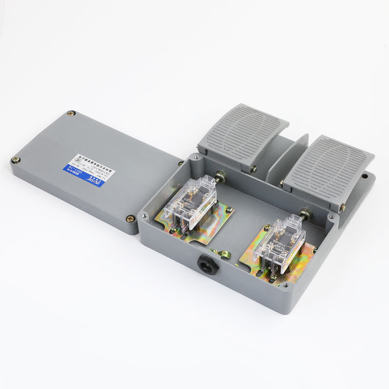 YDT1-16双脚踏开关380V双联脚踏开关油压机开关脚踩开关双踩开