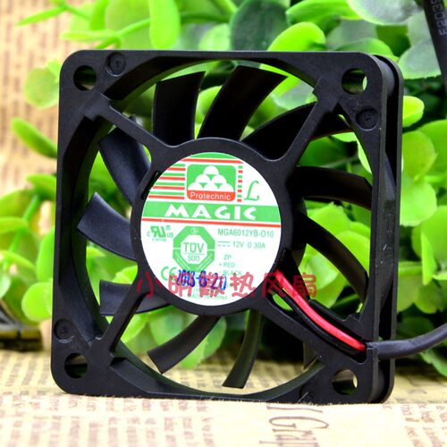 原装永立 MGA6012YB-O10 6010 12V 0.30A 6CM 大风量机箱散热风扇