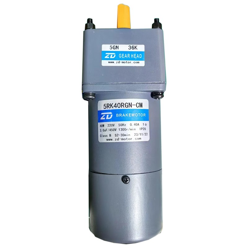 ZD 中大立德 5RK40RGN-CM/5GN36K 40W调速刹车电机马达