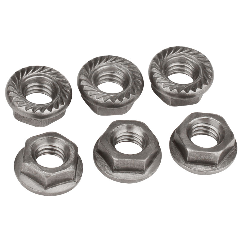 本色法兰螺母M6 0.05包邮 量大可谈。带介螺母,原色带油未电镀