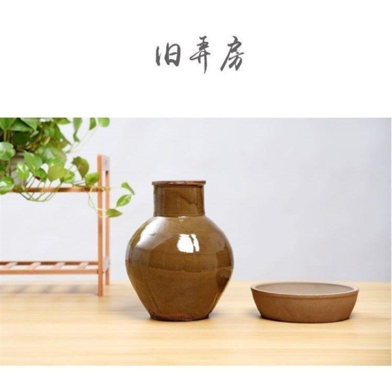 四川倒坛扑菜坛子大泡菜坛子空罐E子土陶瓷家老式小密封罐特大号