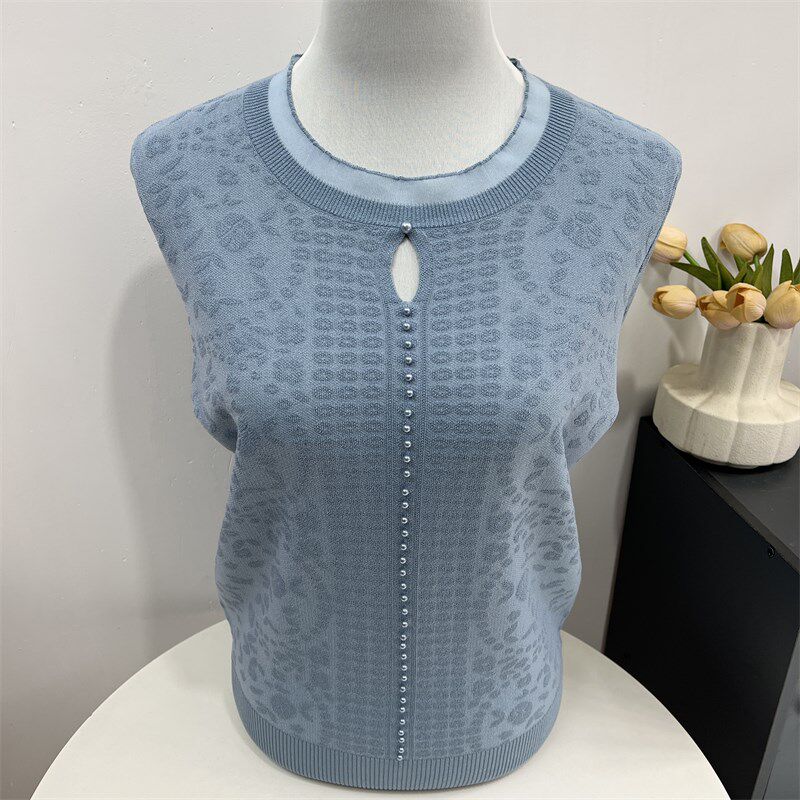 中年妈妈春装打底针织衫女长袖减龄时尚上衣2025新款春秋洋气T恤