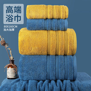 浴巾男士专用超大号男款纯棉吸水洗澡家用全棉夏裹巾2023新款高级