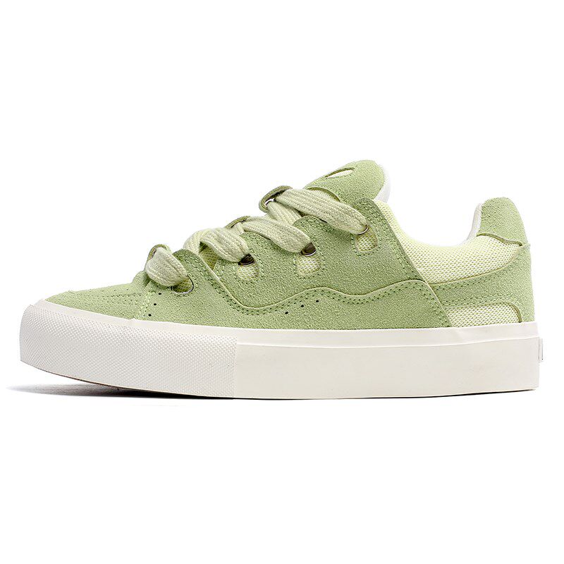 滑板鞋美式高街潮流面包鞋男款 秋冬新款红P色鞋子百搭高级感女