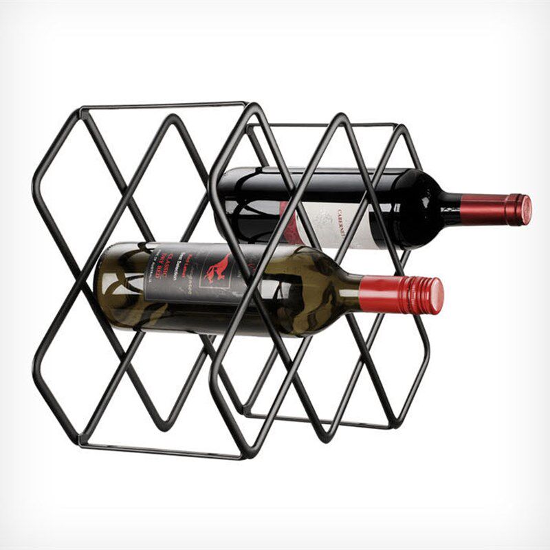 葡萄酒架摆e件现代简约红酒架客厅柜内欧式置物架家用红酒收纳架