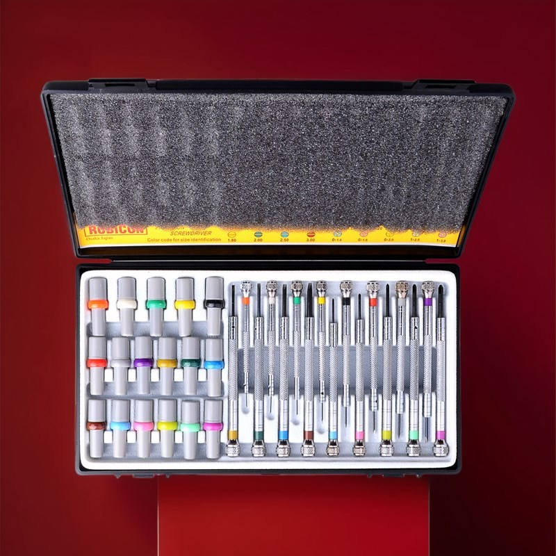 罗宾汉精密螺批套装眼镜钟表珠宝起子批头组合套装铬钒钢 RSD-903