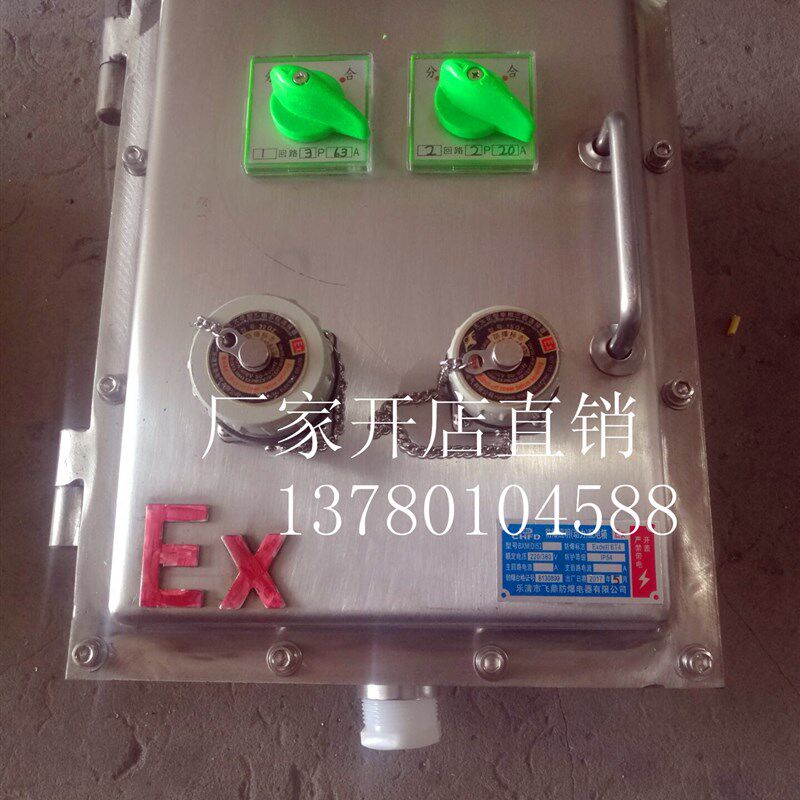 可定制 防爆配电箱304不锈钢防爆接线箱控制箱仪表箱控制柜 IIC级