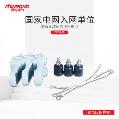 民熔 TLB氧化锌避雷器用脱扣器热熔式 热爆式脱离器带支架10kv