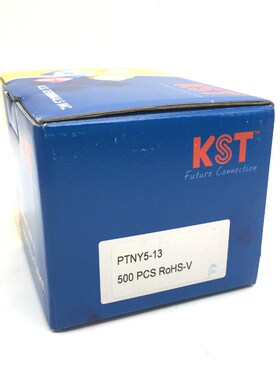 KST健和兴 PTNY1/2/5-9/10/12/13/14/16尼龙针型UL端子PTNY0.5-9