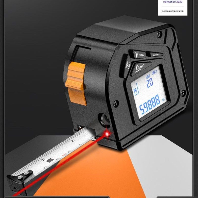 科麦斯激光测距仪电子尺红外线测量仪工具高精度户外手持尺子卷尺