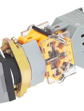 天博按钮 LAY39A-11DF 带灯方钮 启动按钮开关 螺丝固定型