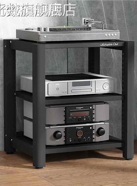 麦比梵加粗简约钢木CD功放机 架 09682层升降影可调节备家庭影板院音音箱摆件饰品垫垫床笠拉车