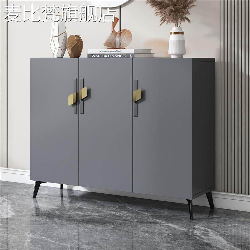 麦比梵2024新款爆款轻奢入户鞋柜家用门口门外鞋柜阳台收纳储物柜