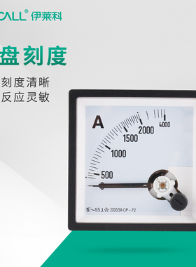 CP-72互感式交流电流表 机械指针式电流表 SF-72 30/5A-3K/5A