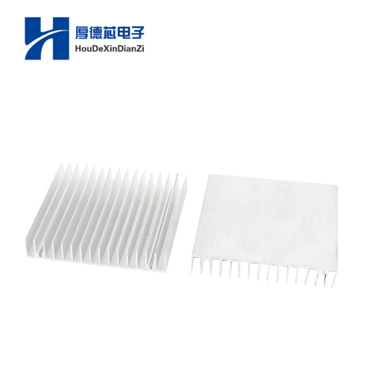 散热器100*100*18MM大型铝制散热器冷却风扇CPU IC LED电源