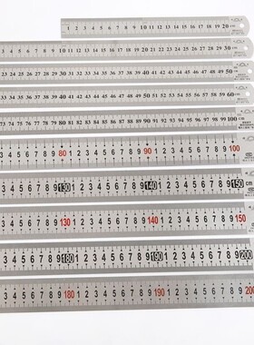 2019年热卖的尺子2不锈钢尺 钢直m 一米 100尺 1.5米 1 0m长加宽