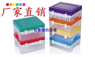 真空采血管标本盒100孔标本冷藏盒标本封存盒冷藏盒试管转运箱