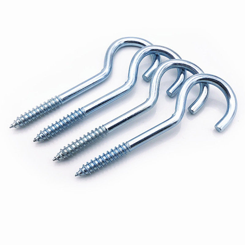 灯钩问号勾羊眼灯钩羊眼勾螺纹挂钩 自攻螺丝镀锌挂钩家用M3-m6,金属材料及制品,金属丝/绳/缆,淘宝优惠券,粉丝福利购,淘宝优惠卷