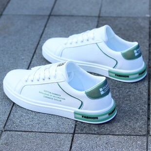 2021秋季 潮流运O动休闲鞋 新款 青年韩版 百搭防水板 软底小白鞋 男鞋