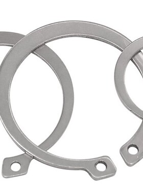 304不锈钢轴用挡圈 外卡卡簧 卡环 C型弹性挡圈 M 3-80 GB894