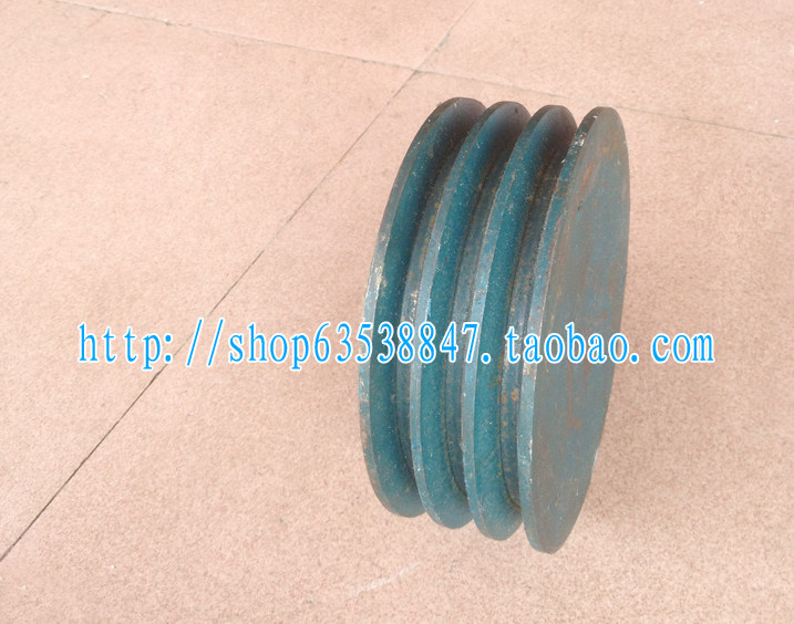 双面平三角皮带轮 B型 B3 三槽 7寸 直径为180mm 总高65mm 需订货