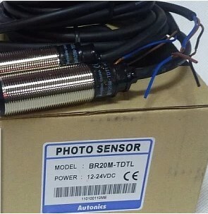 AUTONICS奥托尼克斯 光电开关BR20M-TDTL对射型20米