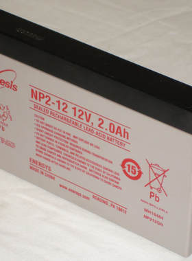 genesis蓄电池 NP2-12 12V2AH医疗设备 仪器仪表 电子设备用电瓶