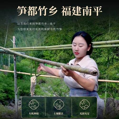 乡愁沈丹有机水煮笋干新鲜笋丝鲜嫩脆爽免切免泡春笋竹笋家常炒菜
