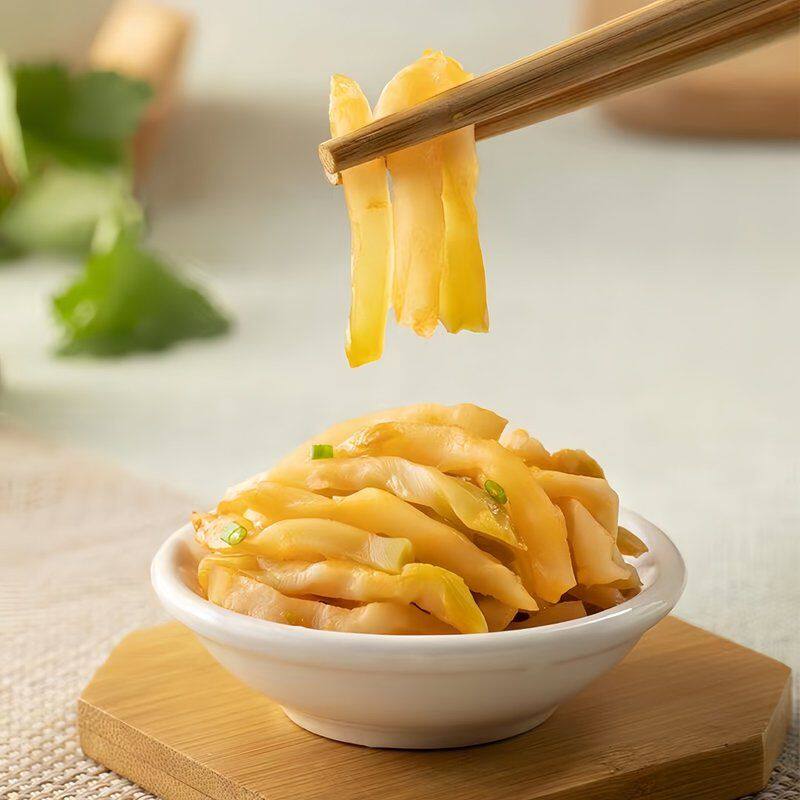 正品重庆涪陵榨菜丝60g脆口菜丝鲜香清淡早餐佐菜下饭菜咸菜