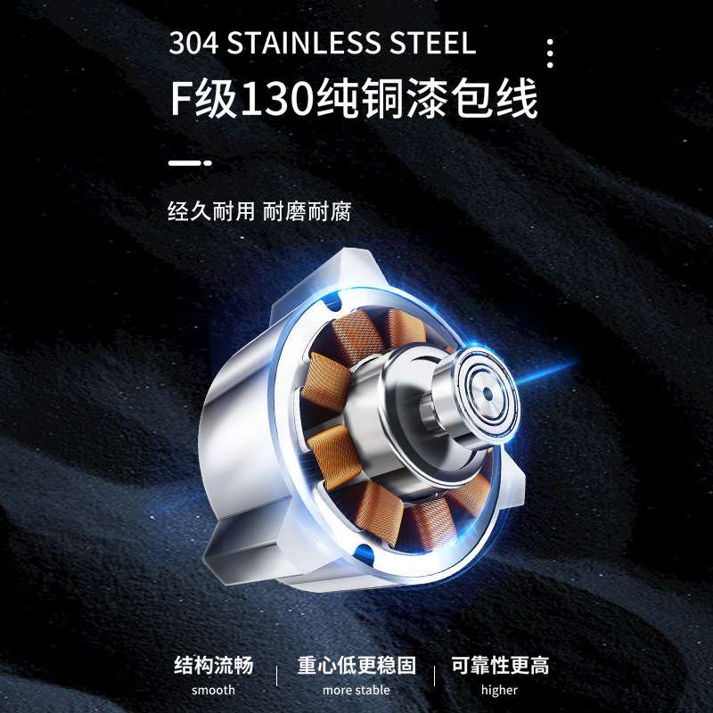 广东直销 0.25KW 三相铝合金电机 YS7144B5 铝壳三项异步电动机
