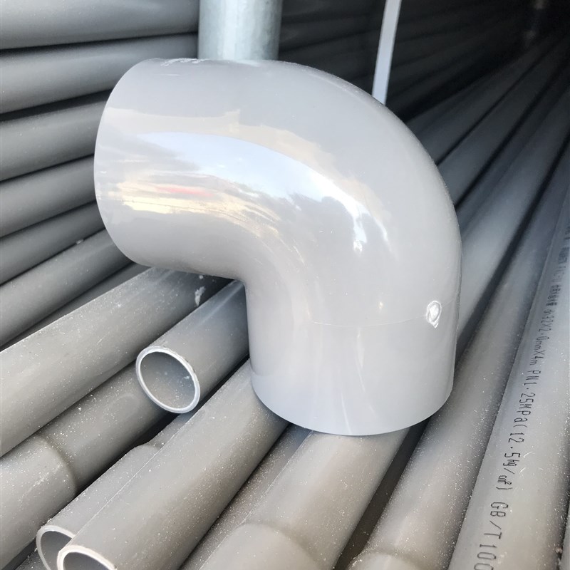 UPVC弯头 PVC给水灰色弯头 90度弯头 20 25 32 40 50 63 75 90