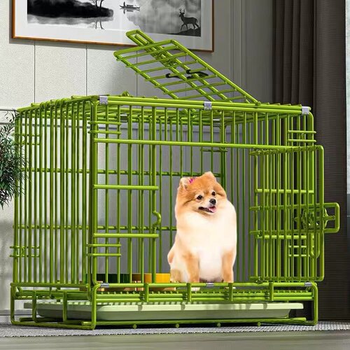 纳米漆狗笼子中型犬小型犬宠物室内加粗狗屋柯基泰迪狗窝厕所一体