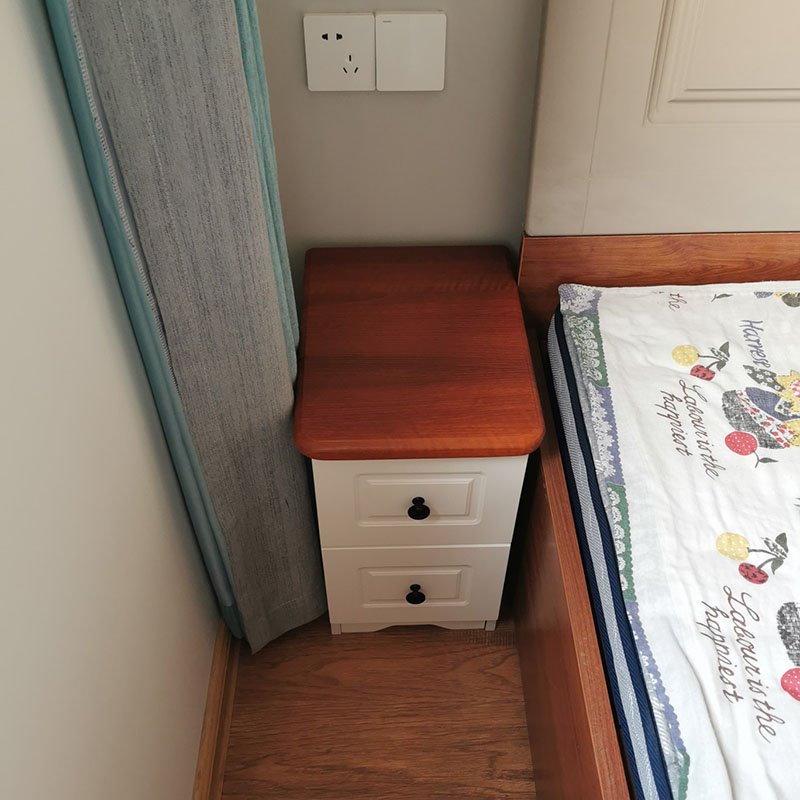 床头柜小型地中海ins风超窄30/40/50cm宽公分厘米迷你窄版窗头柜