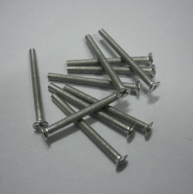 紧固件/镀锌沉头十字螺丝/平头十字螺丝 3*35MM/(1.80元/20个)