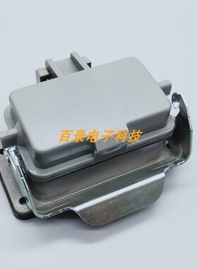 WEVEL威乐  H10B-BK-1L-CV 10针底座带盖 HARTING威弗重载连接器