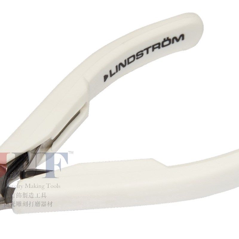 原装Lindstrom 70系列白柄剪钳 Supreme型 斜刃剪钳 珠宝手工钳