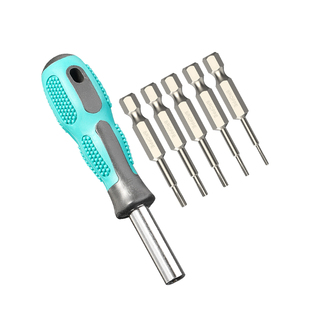 机械硬碟拆解 梅花六角螺丝刀套组五合一 笔记本固态硬碟拆机工具