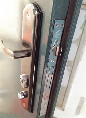 全套通用型家用大门锁防盗门整套锁具套装加厚锁心锁体双快三件套