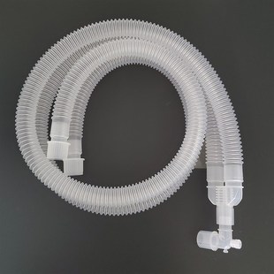 动物宠物猫狗专用麻醉机管路Y型呼吸回路波纹管循环伸缩通用配件